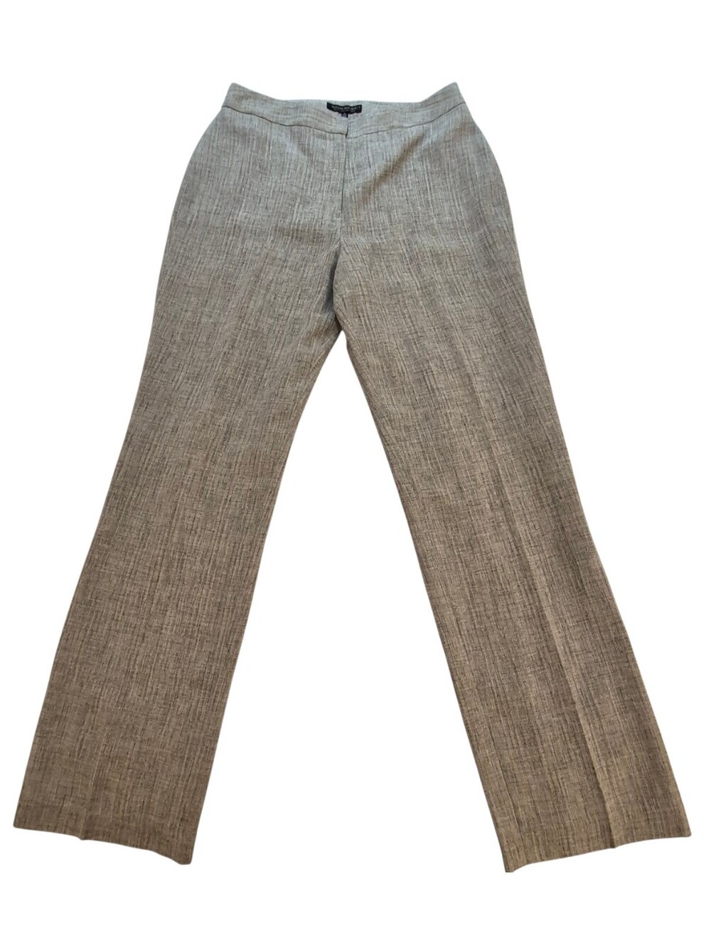 Banana Republic 100% Italian Linen Lined Pants Beige Straight Leg Size 10